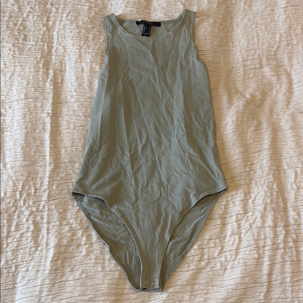 Forever 21 Light Green Bodysuit